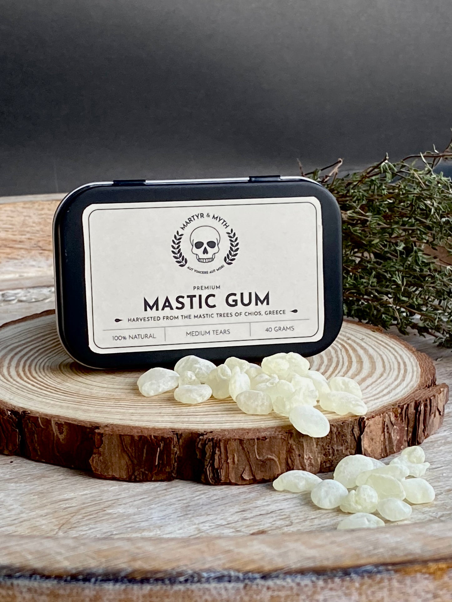 Premium Mastic Chewing Gum - 100% Natural