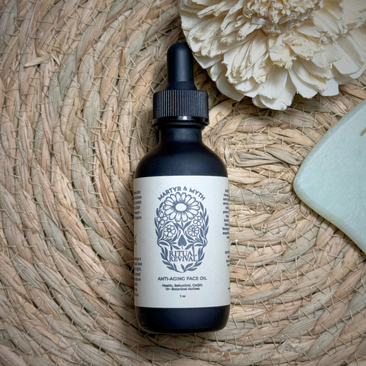 Ritual Revival - Anti Aging Face Oil (with Mastic Oil & 10+ Actives)