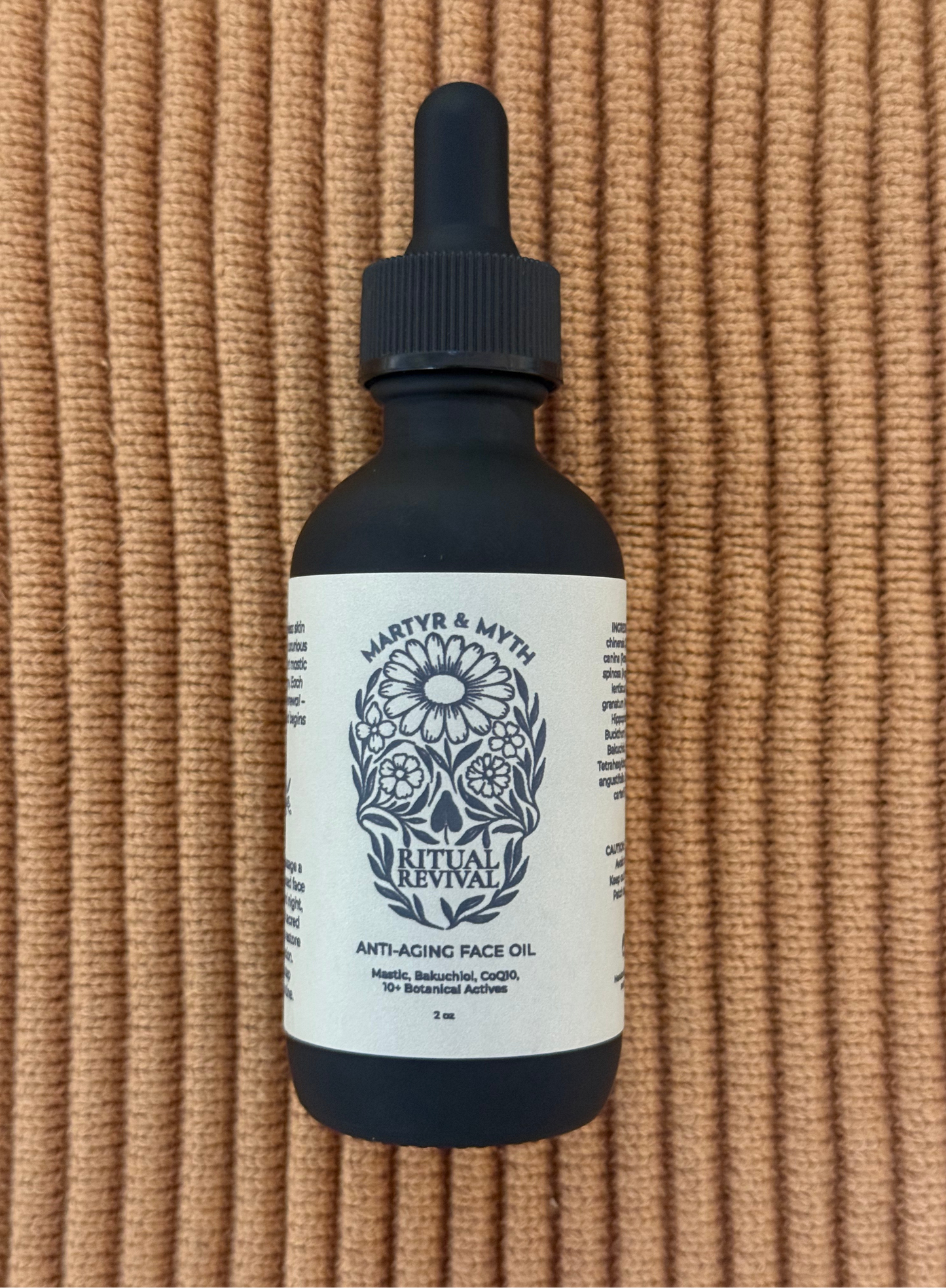 Ritual Revival - Anti Aging Face Oil (with Mastic Oil & 10+ Actives)