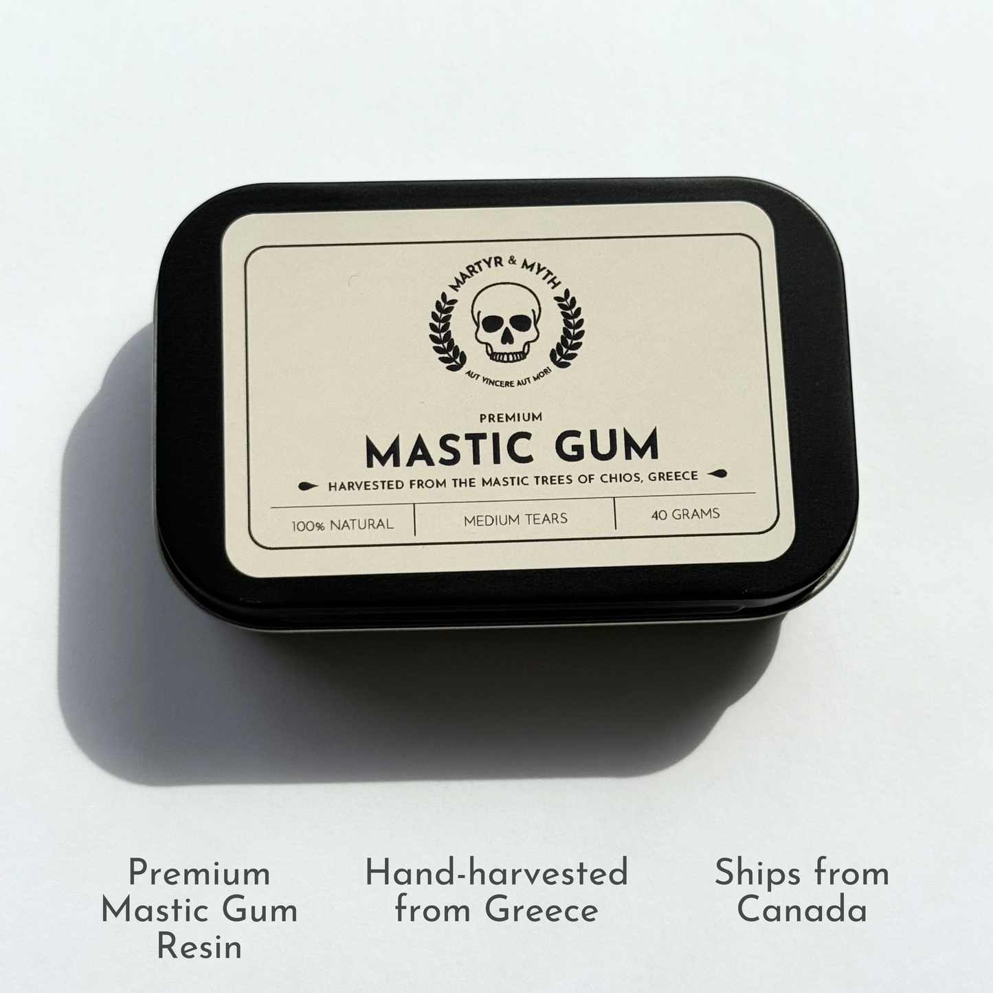 Premium Mastic Chewing Gum - 100% Natural