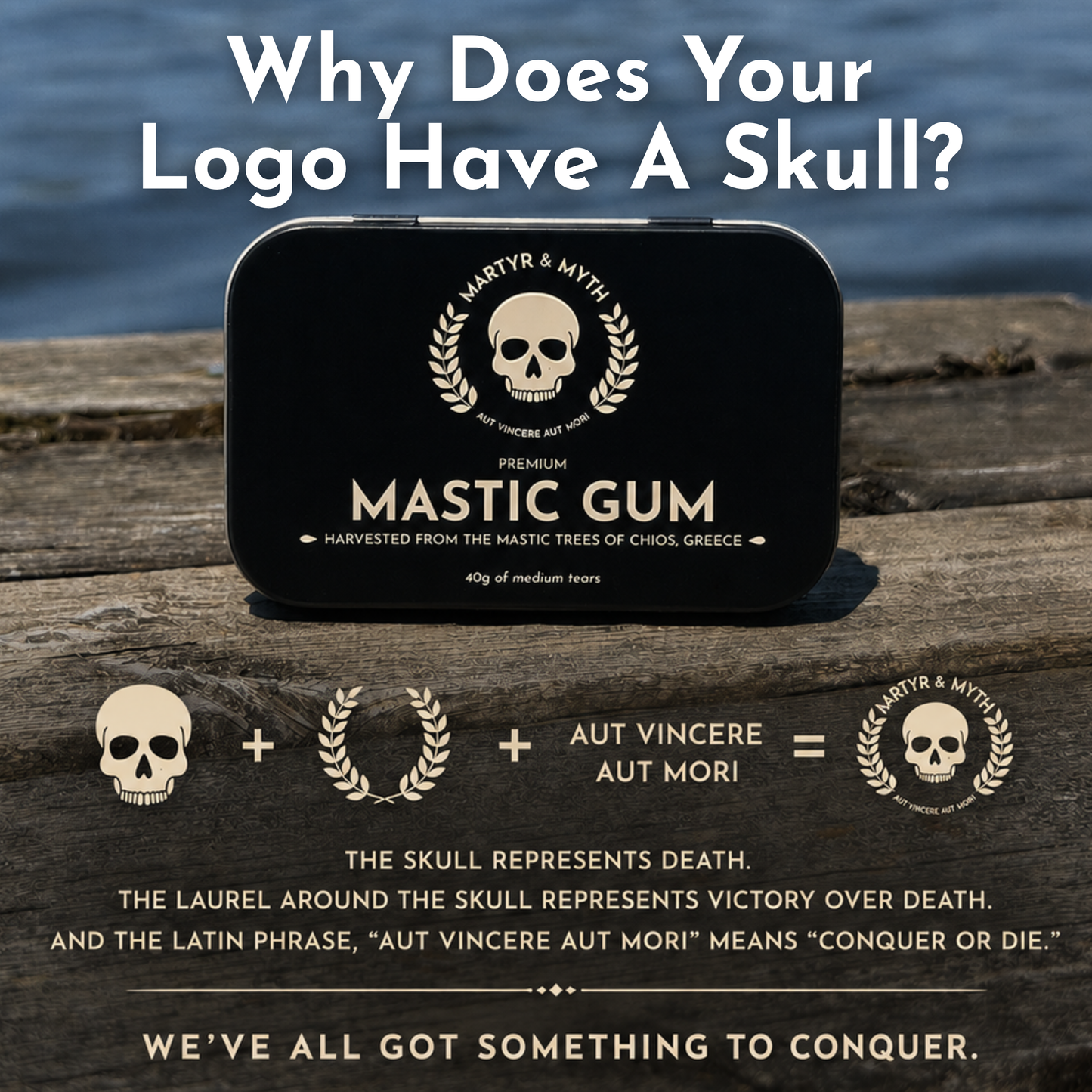 Premium Mastic Chewing Gum - 100% Natural